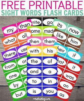 Dolch Sight Words